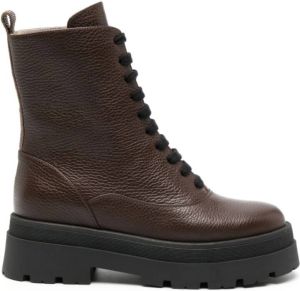 Fabiana Filippi Lace-up Boots Zwart Dames