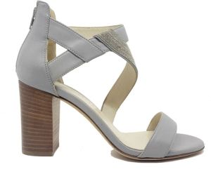 Fabiana Filippi lederen sandalen Grijs Dames