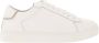 Fabiana Filippi Witte Leren Sneakers met Briljant Detail White Dames - Thumbnail 6