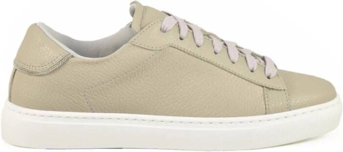 Fabiana Filippi Leren Sneakers Model met rubberen zool