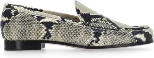 Fabiana Filippi Python Leren Loafers MultiColour Schoenen