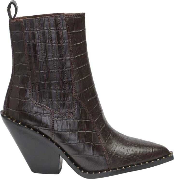 Fabienne Chapot Binsa Ankle Boot Brown Dames