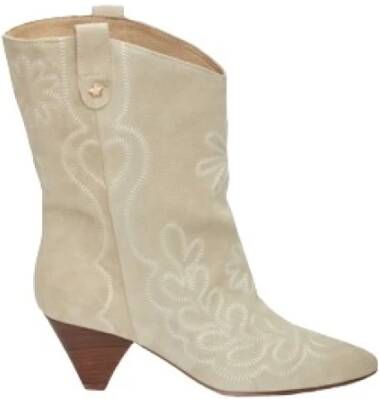 Fabienne Chapot Cowboy Boots White Dames