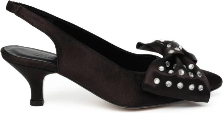 Fabienne Chapot Elegante Kitten Heel Black Dames