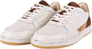 Faguo Alder lederen sneaker Wit Heren