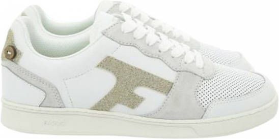 Faguo Witte Veterschoenen Dames