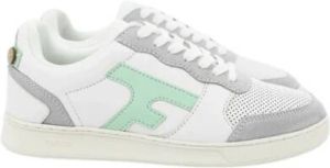 Faguo Hazel suede lederen sneakers Wit Dames