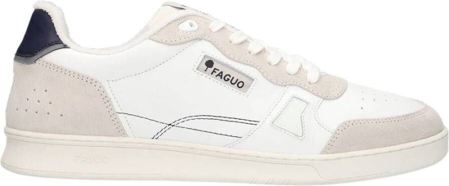 Faguo Witte Lage Sneakers Commute 1 Baskets - Foto 2
