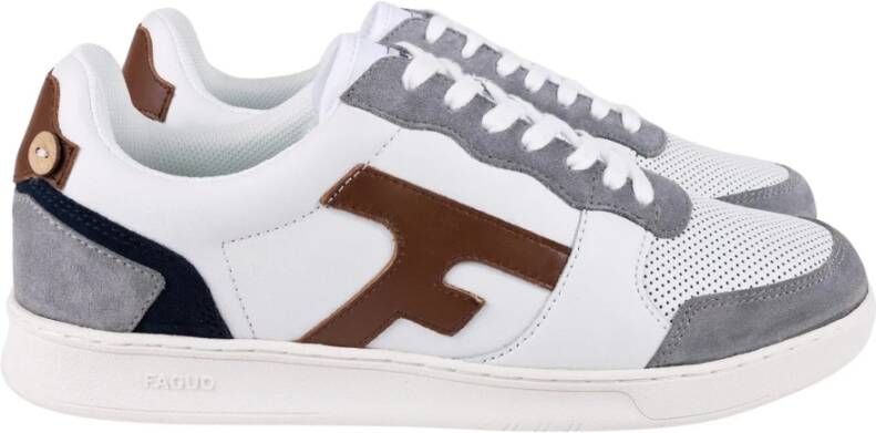 Faguo Hazel lage schoenen White Heren