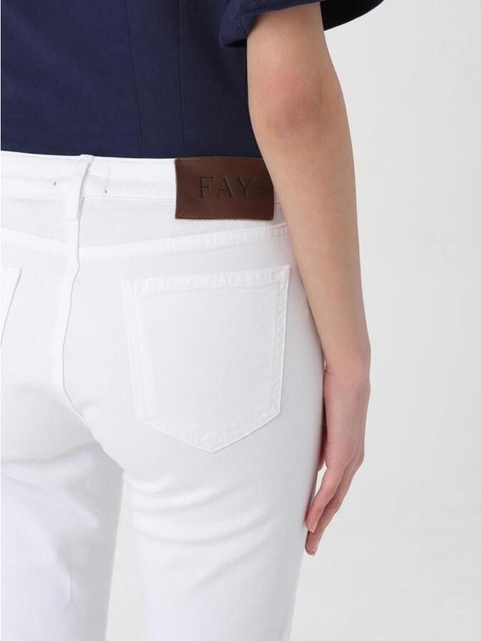 Fay Bootcut Jeans Raw Hem