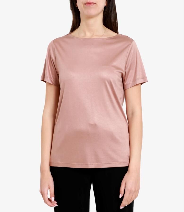 Fay Poederroze Jersey Boothals Top