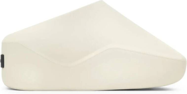Fear Of God Cream Slip-On Sneakers Logo Rubber