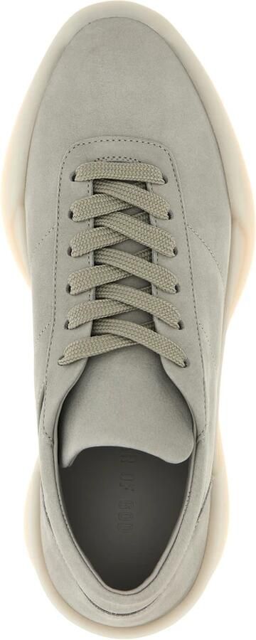 Fear Of God Grijze lage sneakers met logopatch - Foto 2
