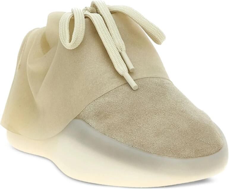 Fear Of God Beige Slip-On Sneakers met Koordsluiting