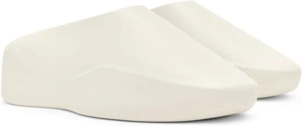 Fear Of God Cream Slip-On Sneakers Logo Rubber - Foto 4