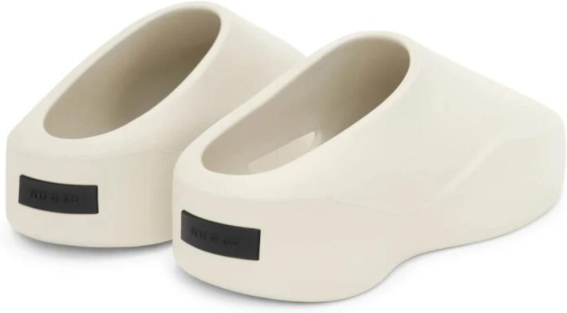Fear Of God Cream Slip-On Sneakers Logo Rubber - Foto 3