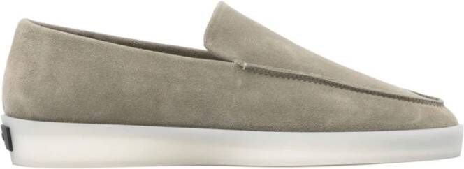 Fear Of God Saliegroene Loafers met Rubberzool