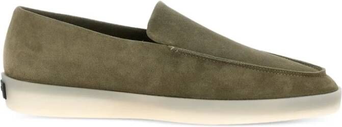 Fear Of God Suède Loafer in Salvia Groen