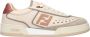 Fendi Beige Leren Lage Sneakers - Thumbnail 1
