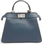 Fendi Blauwe Peekaboo ISeeU Saddle Tas - Thumbnail 1