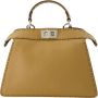Fendi Kameelbruine Peekaboo ISeeU Tote Tas - Thumbnail 1
