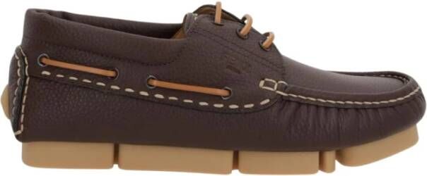 Fendi Bruin Leren Brogue Bootschoenen