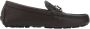 Fendi Leren Monogram Loafers nen Italië Brown - Thumbnail 3