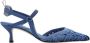 Fendi Sandalen Colibiri Lite Heel in blauw - Thumbnail 1