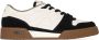 Fendi Contrast Leren Sneaker Brown Dames - Thumbnail 1