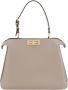 Fendi Elegante Peekaboo Leren Handtas - Thumbnail 1