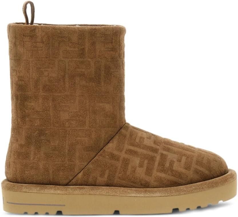 Fendi Boots Brown