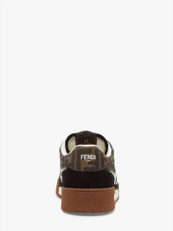 Fendi Veterschoenen Ronde Neus Sneakers Multicolor Dames