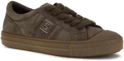 Fendi Domino Leren Low-Top Sneakers