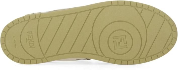 Fendi Embossed FF Logo leren sneakers - Foto 2