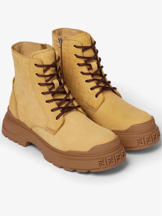 Fendi Embossed FF Motif Veterlaarzen - Foto 2
