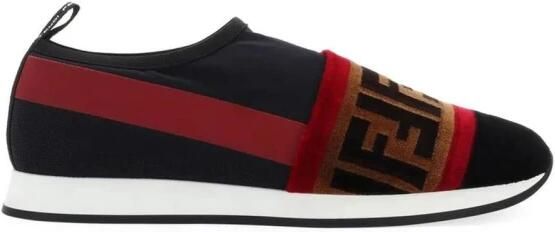 Fendi Fabric Athletic Sneakers