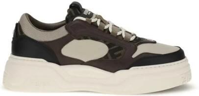 Fendi FF Leather Sneakers