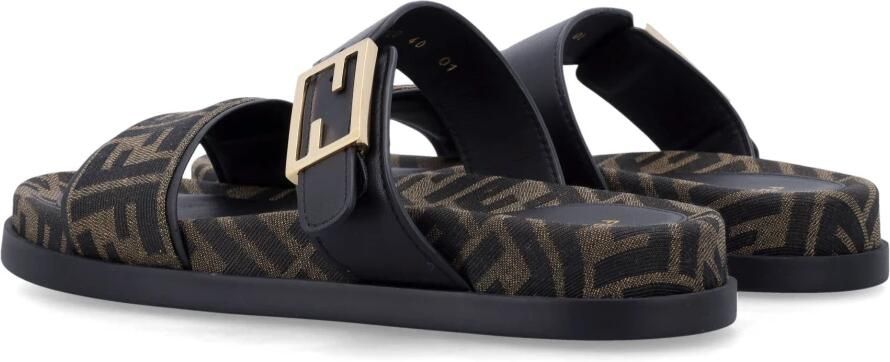 Fendi FF Monogram Feel Slide Sandaal - Foto 2