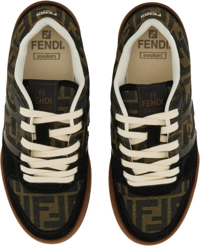 Fendi FF Monogram Low-Top Sneakers - Foto 2