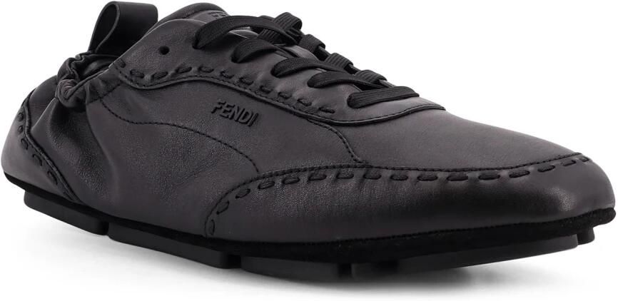 Fendi Handgemaakte Vetersneakers met Macro Stiksels - Foto 3