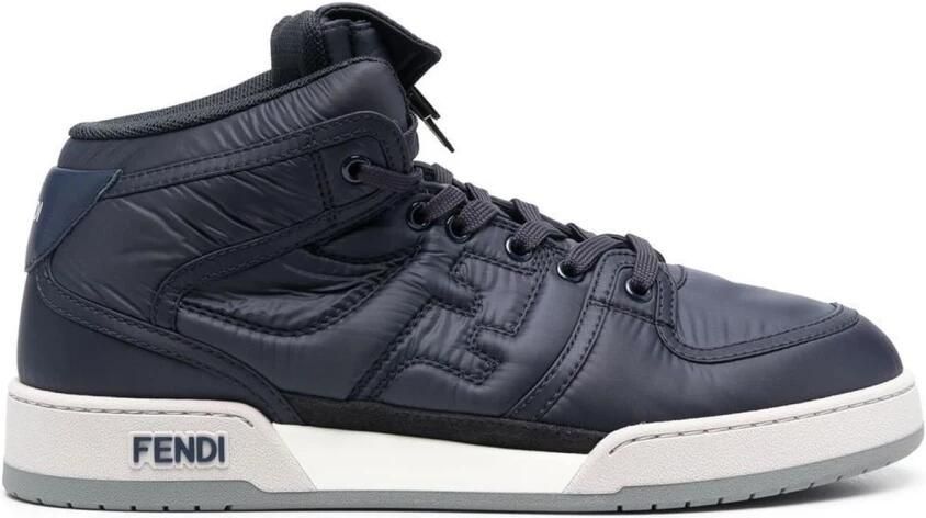 Fendi High-Top Gewatteerde Sneakers