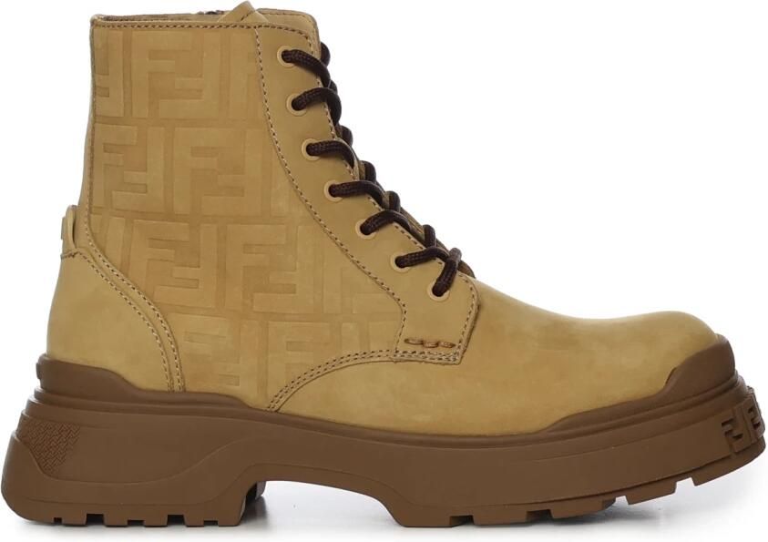 Fendi Lace-up Laarzen