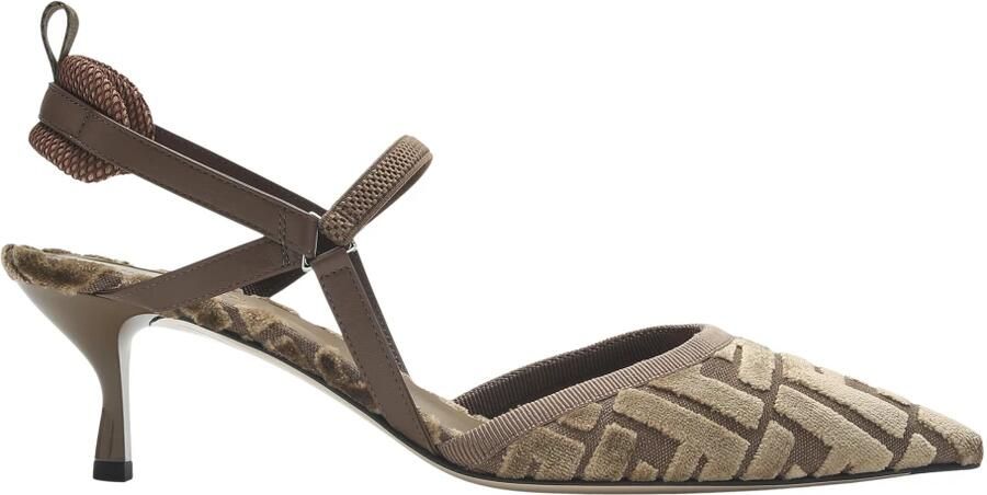 Fendi Lage Hak Pumps