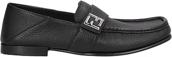 Fendi Heren Loafers Schoenen Zwart Aw24