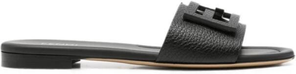 Fendi Leren Slippers