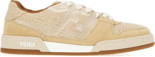 Fendi Match FF Jacquard Low-Top Sneakers