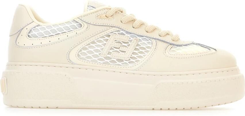 Fendi Match Lace-Up Sneakers