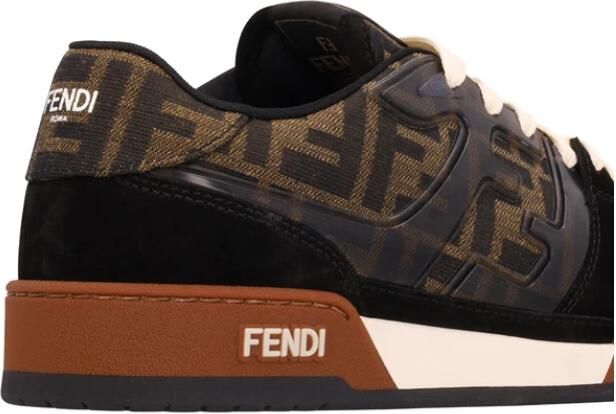 Fendi Italiaanse Veterschoenen met Rubberen Zool - Foto 3