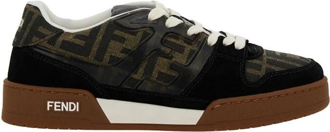 Fendi Veterschoenen Ronde Neus Sneakers Multicolor Dames