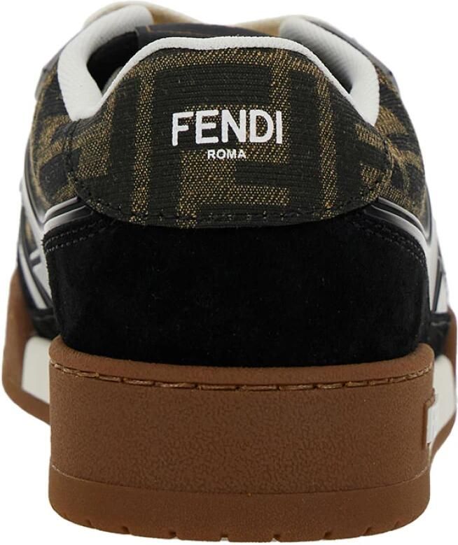 Fendi Veterschoenen Ronde Neus Sneakers Multicolor Dames